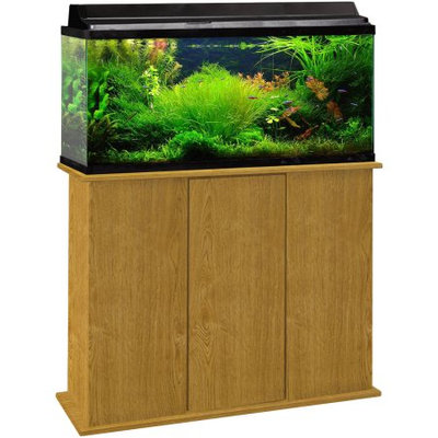 Marco 30-45 Gallon Upright Aquarium Stand, Brown