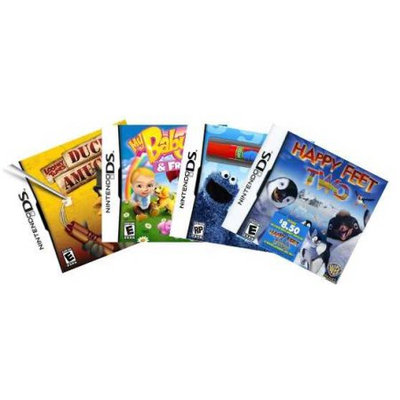 Alliance Distributors Nintendo DS Family Value Pack with 4 games (DS)