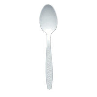 SOLO Heavyweight Polystyrene Teaspoons, White, 1000 Per Case SCC GBX7TW