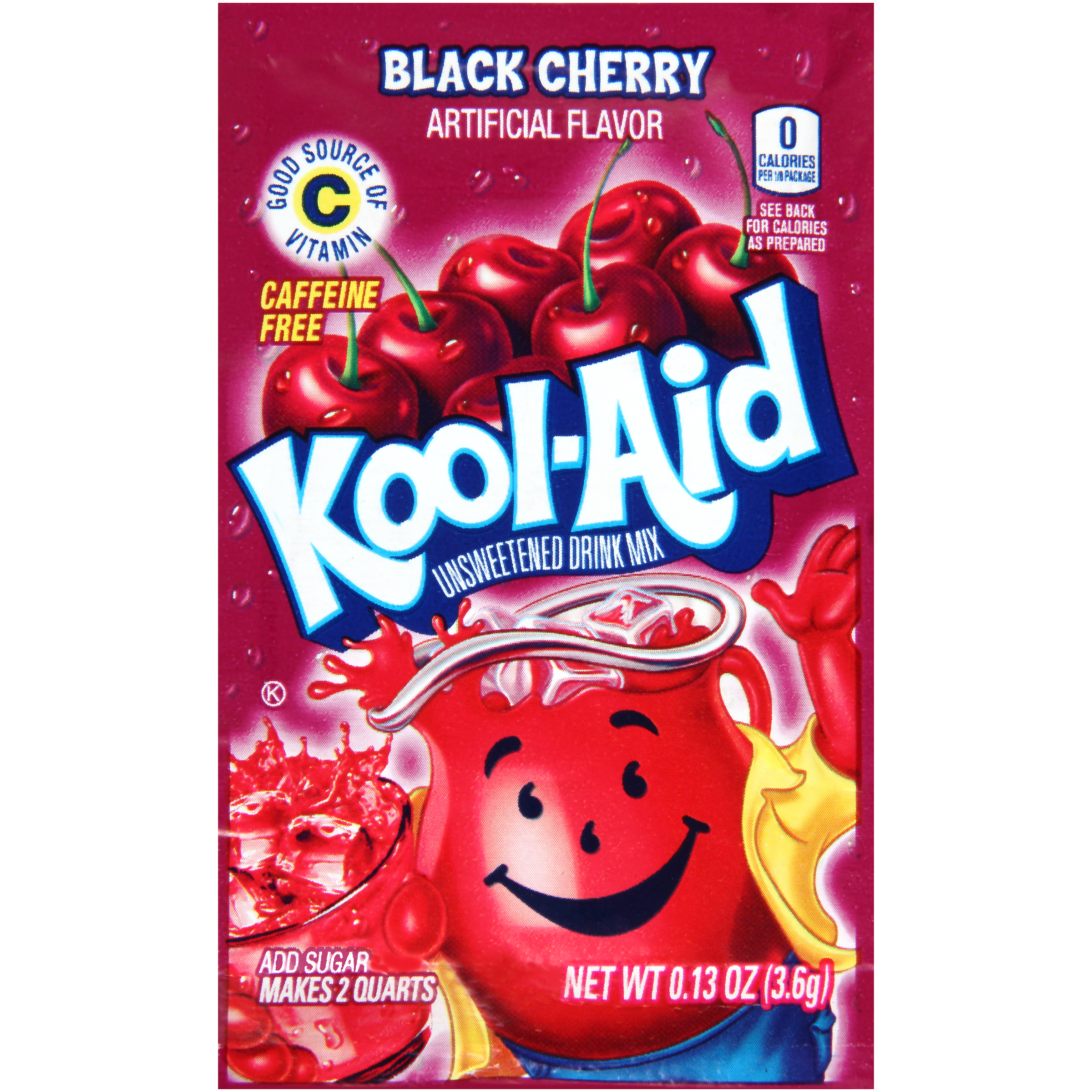 Kool-Aid Unsweetened Black Cherry Powdered Soft Drink