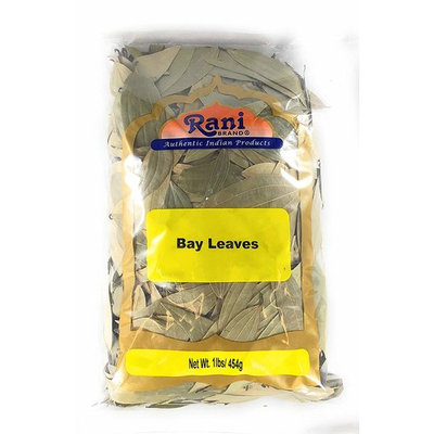 Rani Bay Whole Leaf (Leaves) Spice Hand Selected Extra Large 16oz (454g) 1lb Bulk Pack