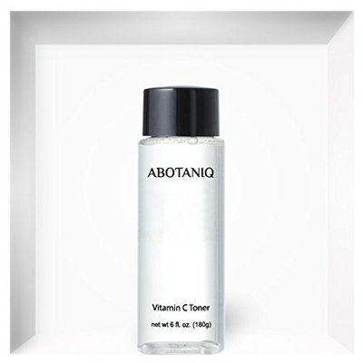 Vitamin C Toner For all skin types. Advanced Anti Aging Formula with Vitamin C. Helps firm and tone skin with natural botanicals and potent antioxidants. 6 fl. oz. / 180ml by ABOTANIQ