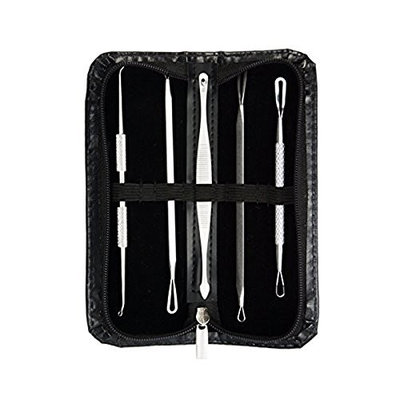 Maysky Blackhead Remover Kit Acne Needle Comedone Tool of 5-Piece