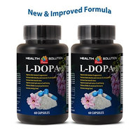 Mood health - L-DOPA (MUCUNA PRURIENS EXTRACT) - Dopabean - 2 Bottles 120 Capsules