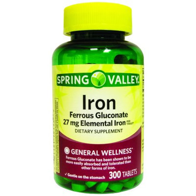 International Vitamin Corporation Spring Valley Iron 27mg 300 ct