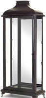 Melrose Set of 2 Decorative Black Rectangle Tall 34