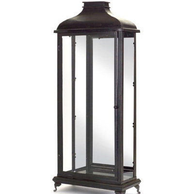 Melrose Set of 2 Decorative Black Rectangle Tall 34