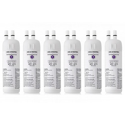 Original KitchenAid Water Filter EDR1RXD1 / Filter 1 / W10295370A (6-Pack) Original Water Filter