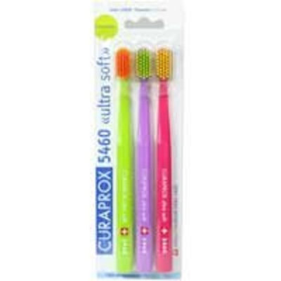 Curaprox 5460 Ultra Soft Toothbrush Trio Pack