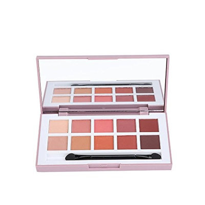 CMrtew ❤️Fashion And Beautiful 1 Box With 10 Color Geometric Eyeshadow Matte Pearlescent Nude Makeup Eyeshadow