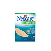 Nexcare Soft N Flex Natural Feel Bandages 2 Pack of 8