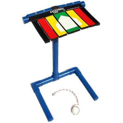 Baseball Pitching Training Aid with Tee Stand