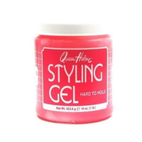 Queen Helene Gel 1 Lb. Stylng Gel Hard to Hold (Pink) (Case of 6)