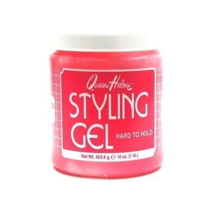 Queen Helene Gel 1 Lb. Stylng Gel Hard to Hold (Pink) (Case of 6)