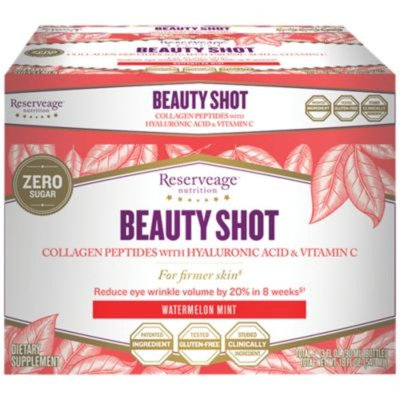 Beauty Shot - WATERMELON MINT (6 Bottles) by Reserveage Nutrition at the Vitamin Shoppe