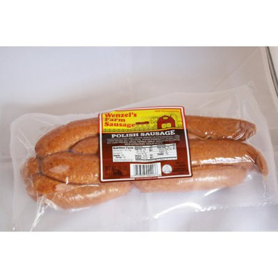Harry C. Wenzel & Sons Inc. Wenzel's 1.5 Lb Polish Sausage