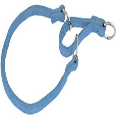 Dogline M8306-2 26 ft. L x 0. 5 W inch Comfort Microfiber Round Martingale Collar, Blue