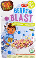 Bitsy's Brain Food Organic Gluten Free Cereal Green Berry Blast - 6.7 oz pack of 4