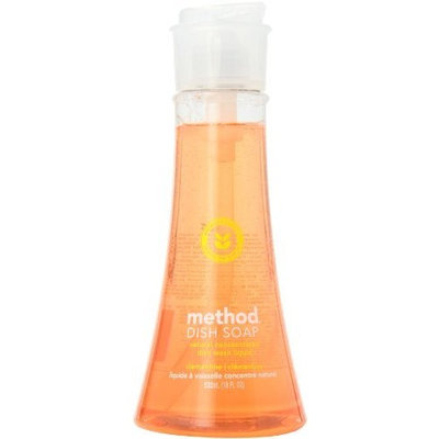 Method Dish Soap, Clementine, 18 Ounce (Pack 6)