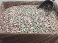 Beulah's Candyland Crushed Mint Red White Green Mint Grind Bakery Topping Sprinkles 2 pounds