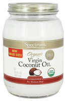 Spectrum Essentials - Organic Virgin Coconut Oil - 29 oz(pack of 3)