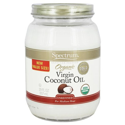 Spectrum Essentials - Organic Virgin Coconut Oil - 29 oz(pack of 3)