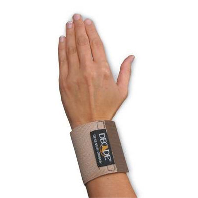 DECADE 40101BE Wrist Wrap, Universal, Ambidextrous, Beige