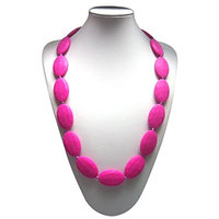 Lil’ Jumbl Baby Teething Necklace | Organic Food Grade Silicone | BPA-Free