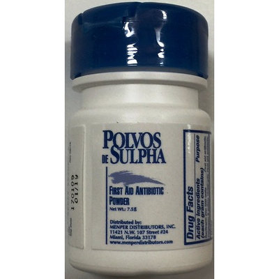 POLVOS DE SULPHA First Aid Antibiotic Powder
