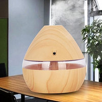 Chinaware 300ML Filter Humidifier Ultrasonic Aroma Essential Oil Diffuser for Office Home Bedroom Living Room Study Yoga Spa - Wood Grain