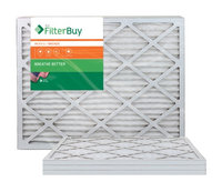 AFB Bronze MERV 6 24x25x1 Pleated AC Furnace Air Filter. Filters. 100% produced in the USA. (Pack of 4)