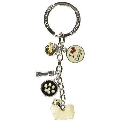 Little Gifts Shih Tzu Enamel Key Chain