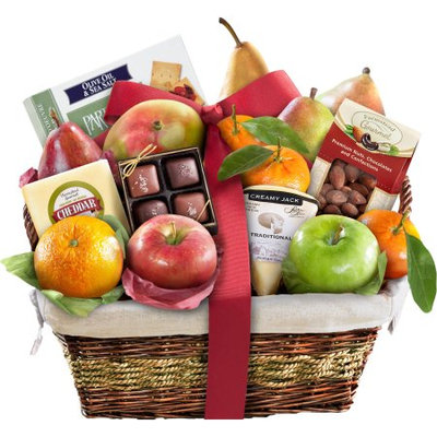 Golden State Fruit Classic Deluxe Fruit Gift Basket, 16 pc