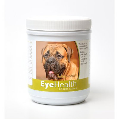 Healthy Breeds 840235145080 Bullmastiff Eye Health Soft Chews - 75 Count