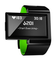 Altas Wearables Atlas Wristband 2: Activity Fitness Tracker Digital Trainer + Heart Rate Band - Green