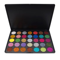 SMTSMT 35 Colors Shimmer Glitter Eye Shadow Highlighter Powder Palette Matte Eyeshadow Makeup Palettes