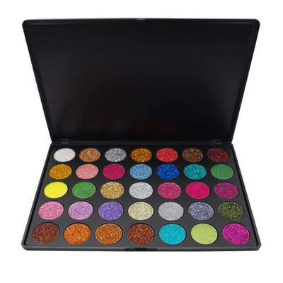 SMTSMT 35 Colors Shimmer Glitter Eye Shadow Highlighter Powder Palette Matte Eyeshadow Makeup Palettes