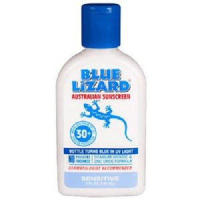 Blue Lizard Australian Sensative Sunscreen Lotion with SPF 30+ 5 oz. Bottle