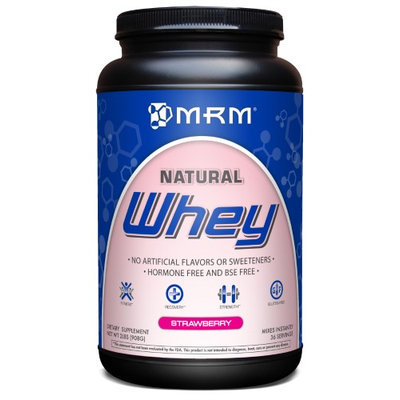 MRM Natural Whey Strawberry 2 lbs