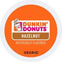 Dunkin' Donuts(R) Coffee K-Cup(R) Pods, Hazelnut, 0.4 Oz, Pack Of 24