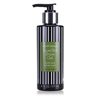 Scruff Rescue SuperSlick Shave Gel For Best Natural Close Wet Shave Without Razor Rash Or Burns 6 Fl Oz