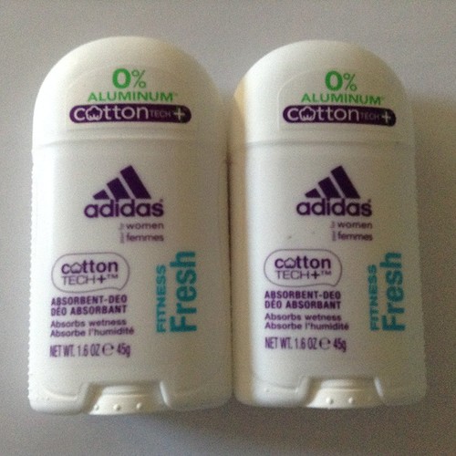 Pack-Adidas Deodorant for Women Fitness Fresh Cotton Tech+ Absorbent