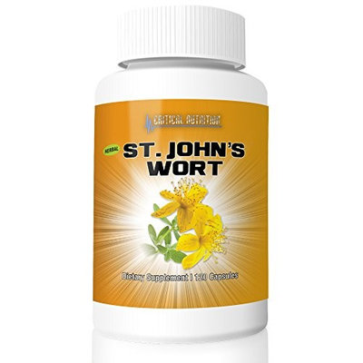 St. John's Wort from Critical Nutrition Comes With 300 Mg (120 Capsules)