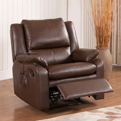 K & B Furniture R7205 Massage Recliner