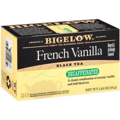 Bigelow Decaf French Vanilla Tea Bags, 20 CT (Pack of 6)