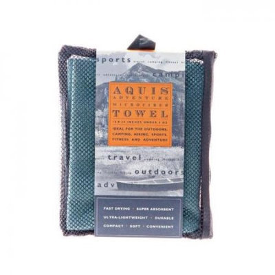 Aquis 373710 Adventure Towel Large Blueberry