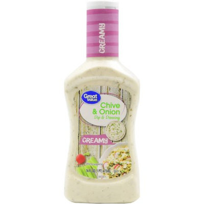 Great Value Creamy Chive And Onion Dip & Dressing