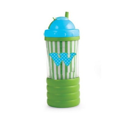 Mud Pie Initial Baby Boy Blue Initial Sip N' Munch, Letter I (Discontinued by Manufacturer)