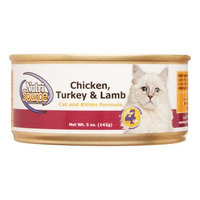 Nutri-source Chicken, Turkey and Lamb Canned Cat Food (5-oz, case of 12)