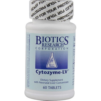 Biotics Research Cytozyme-LV 60 Tablets